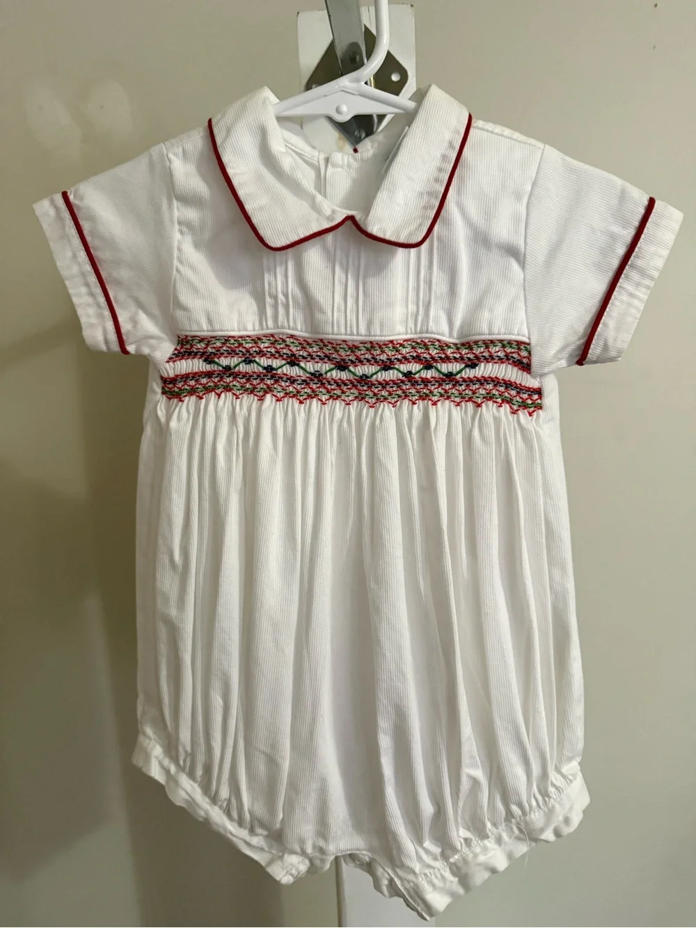 Willbeth Smocked Bubble Romper